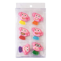 Peppa Pig Sugar Decorations Set 6pcs