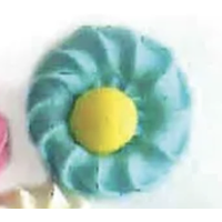 Daisy Swirl Blue