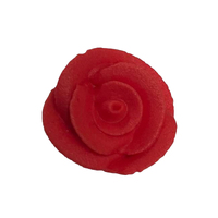 Medium Swirl Rose Red