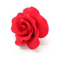 Single Large Rose Red 