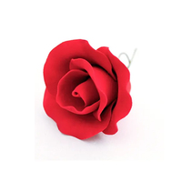 Single Rose Medium Red
