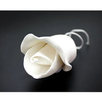 Single Rose Small White