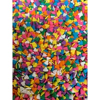 Multi Coloured Heart Sprinkle Shapes 20 Grams