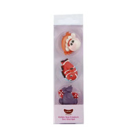 Sea Creatures Icing Decorations 6 Pieces