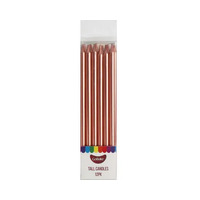 GoBake Rose Gold 12cm Candles