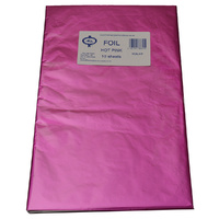 Home Style Chocolates Foil Wrap Hot Pink