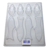 Home Style Chocolates Frogs & Fish Chocolate Mould
