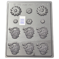 Home Style Chocolates Daisy Basket Chocolate Mould