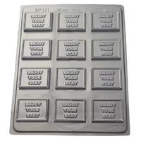 Home Style Chocolates Enjoy Your Stay Chocolate Mould
