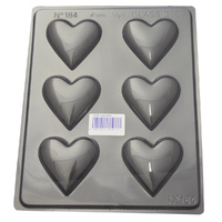 Home Style Chocolates Hearts Large Chocolate Mould