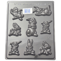 Home Style Chocolates Rabbits Fun Chocolate Mould