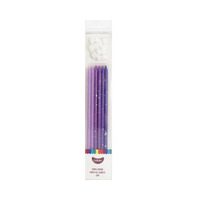 GoBake Candles Super Tall 18cm Ombre Purple Orchid