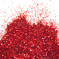 Barco Flitter Glitter - Non Toxic -10ml - Scarlet