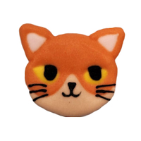 Edible Orange Cat 38mm Decoration