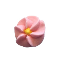 Icing Pink Drop Flowers 18mm