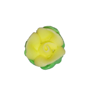 Yellow Rose Bud 15mm