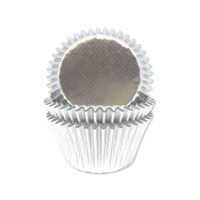 Anniversary House Silver Foil Baking Cups 45 Pack