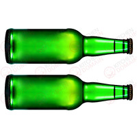 Green Bottles Edible Image - A4 #2