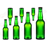 Green Bottles Edible Image - A4 #7