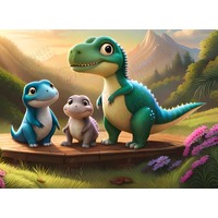 Dinosaur Edible Image #4 - A4