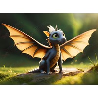 Dragon Edible Image #01 - A4