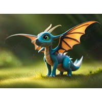 Dragon Edible Image #02 - A4