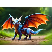 Dragon Edible Image #05 - A4