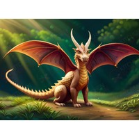 Dragon Edible Image #10 - A4