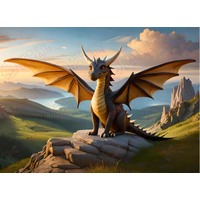 Dragon Edible Image #11 - A4
