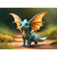 Dragon Edible Image #12 - A4