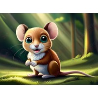 Mouse Edible A4 Image - #01