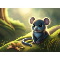 Mouse Edible A4 Image - #02