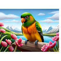 Parrot Edible Image #03 - A4