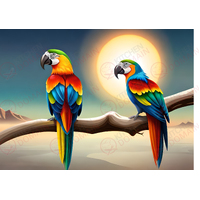 Parrot Edible Image #04 - A4