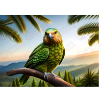 Parrot Edible Image #07 - A4