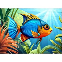 Tropical Fish Edible Image #7 - A4