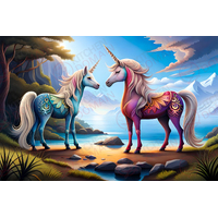 Unicorn Edible Image #5 - A4