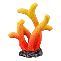 Red & Yellow Coral  Decoration
