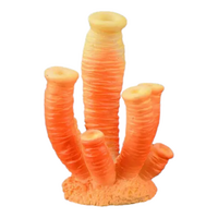 Orange & Yellow  Coral Decoration 4.5cm