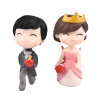 Boy And Girl Proposing Figurine Topper