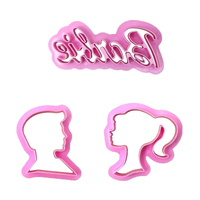 Barbie & Ken Fondant Cutter Set