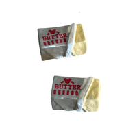 Miniature Block Of Butter Decoration 1.9cm 2pcs