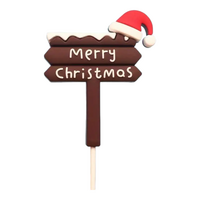 Merry Christmas Sign Cake Decoration