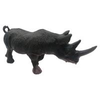 Rhinoceros Figure Cake Topper