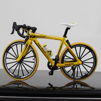 Road Bike Yellow Decoration
