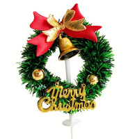 Christmas Wreath Cake Decoration