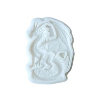 Dragon On A Rock Silicone Mould