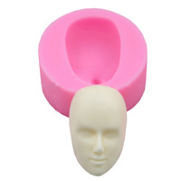 Face Silicone Mould #10