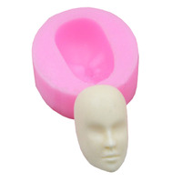 Face Silicone Mould #12
