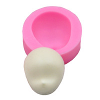 Face Silicone Mould #13